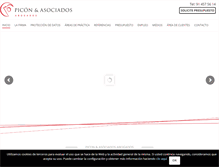 Tablet Screenshot of piconyasociados.es